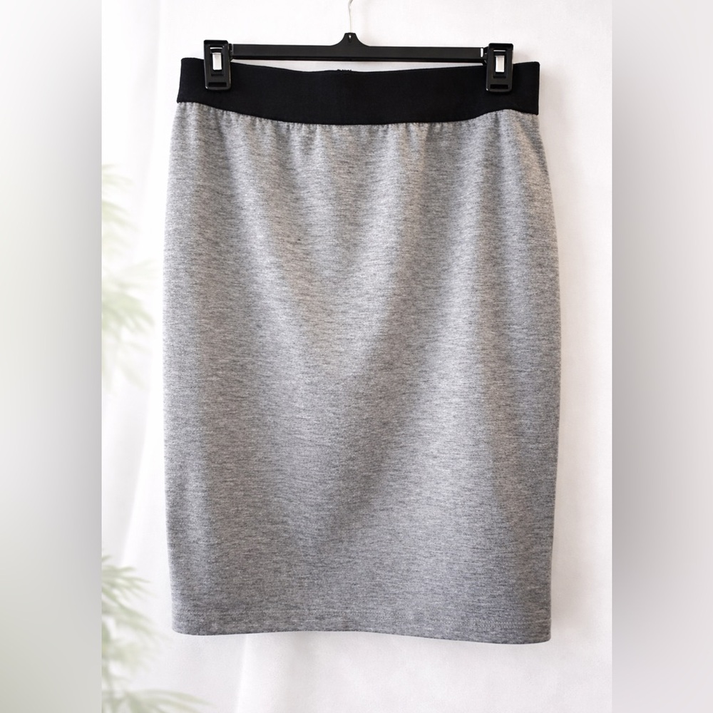 LOB Elegant Gray Women's Skirt